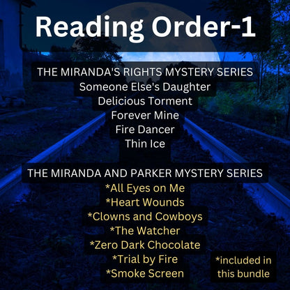 Miranda and Parker Mysteries PAPERBACK BUNDLE Books 1-7